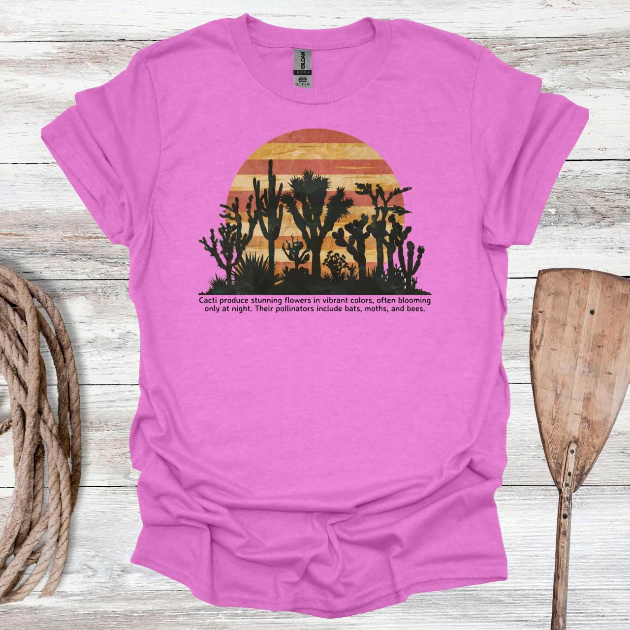 Cacti at Night T-Shirt