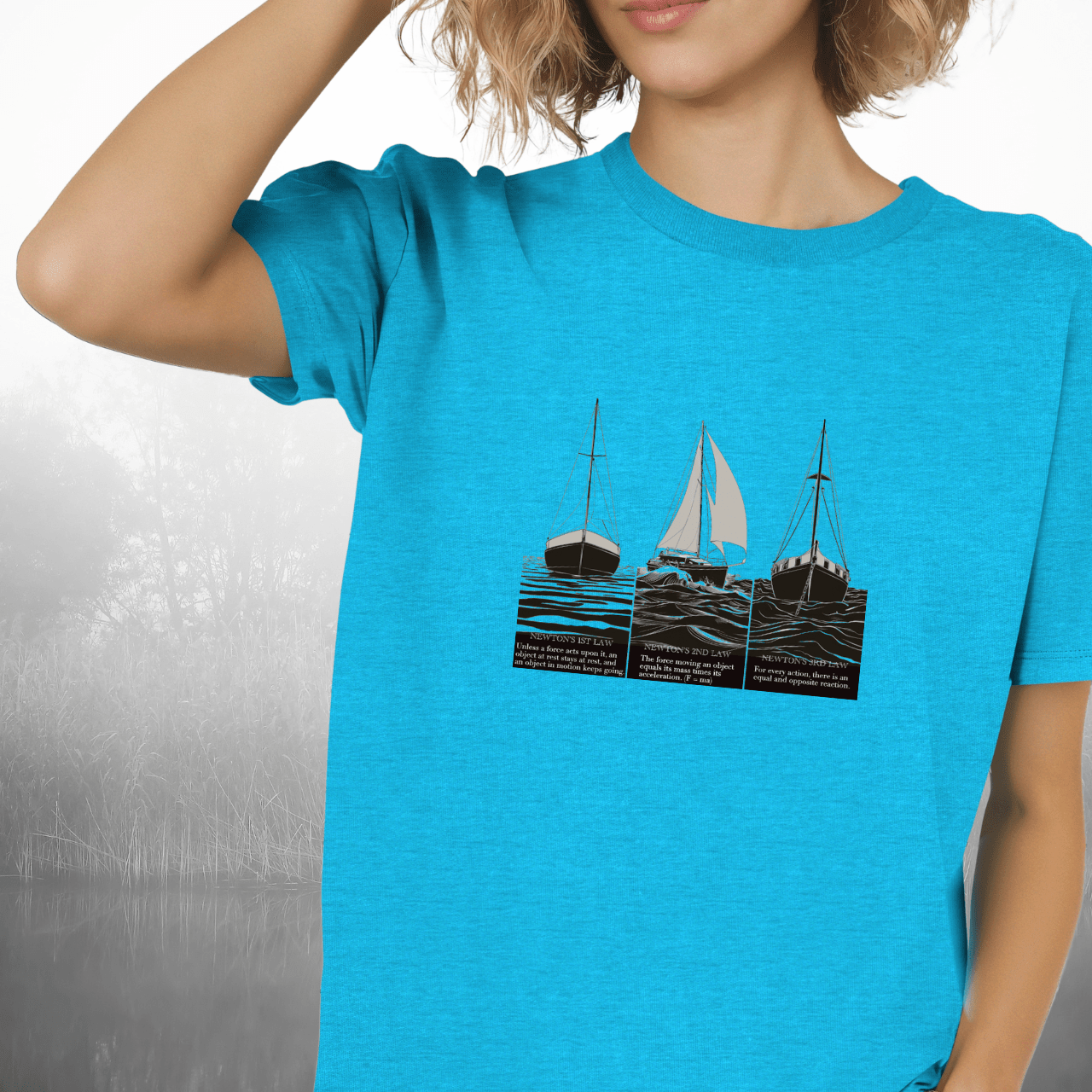 Newton's Three Laws T-Shirt