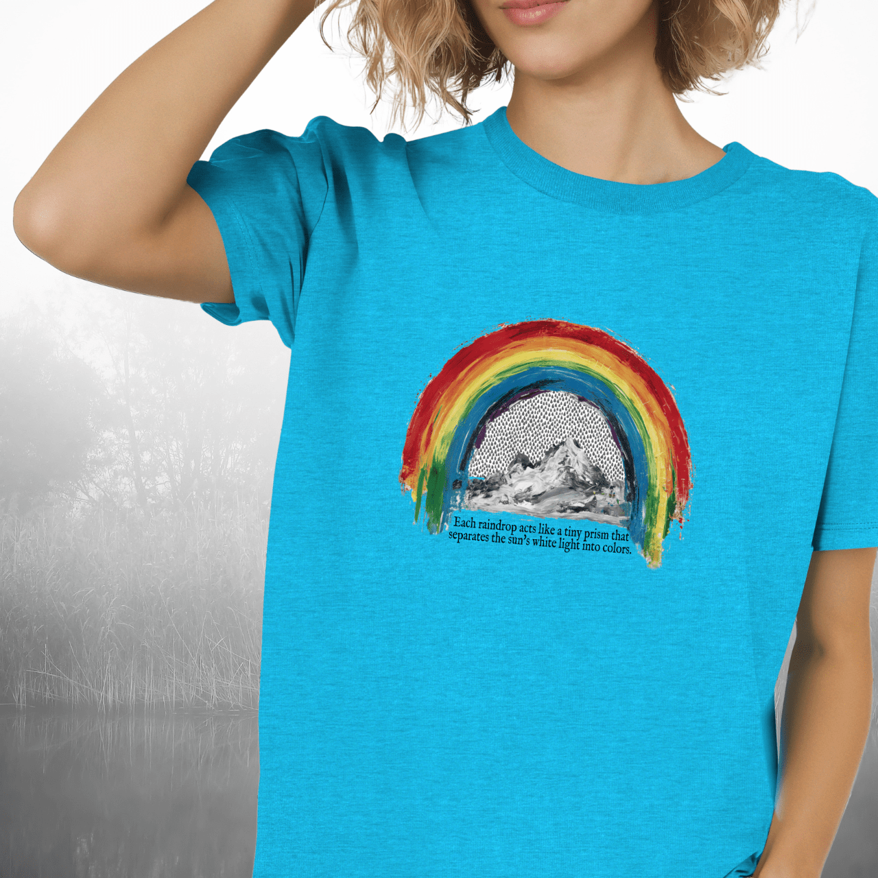 How a Rainbow Forms T-Shirt