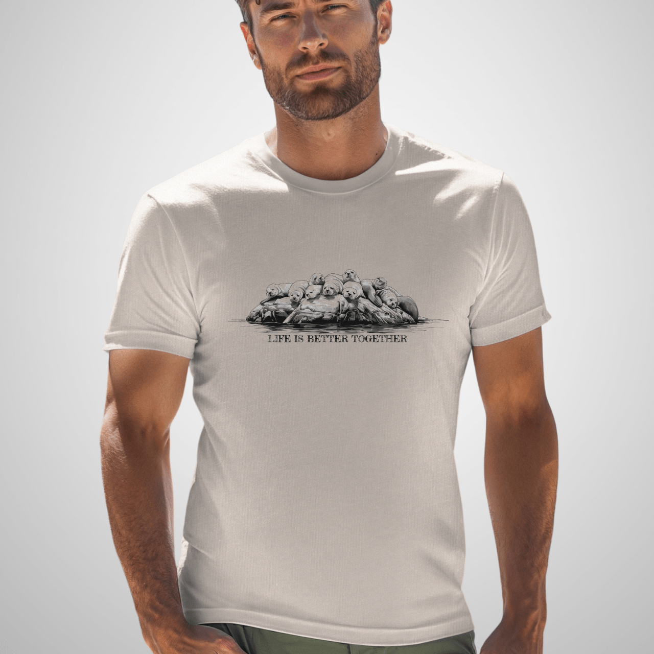 Life is Better Together Sea Lions T-Shirt