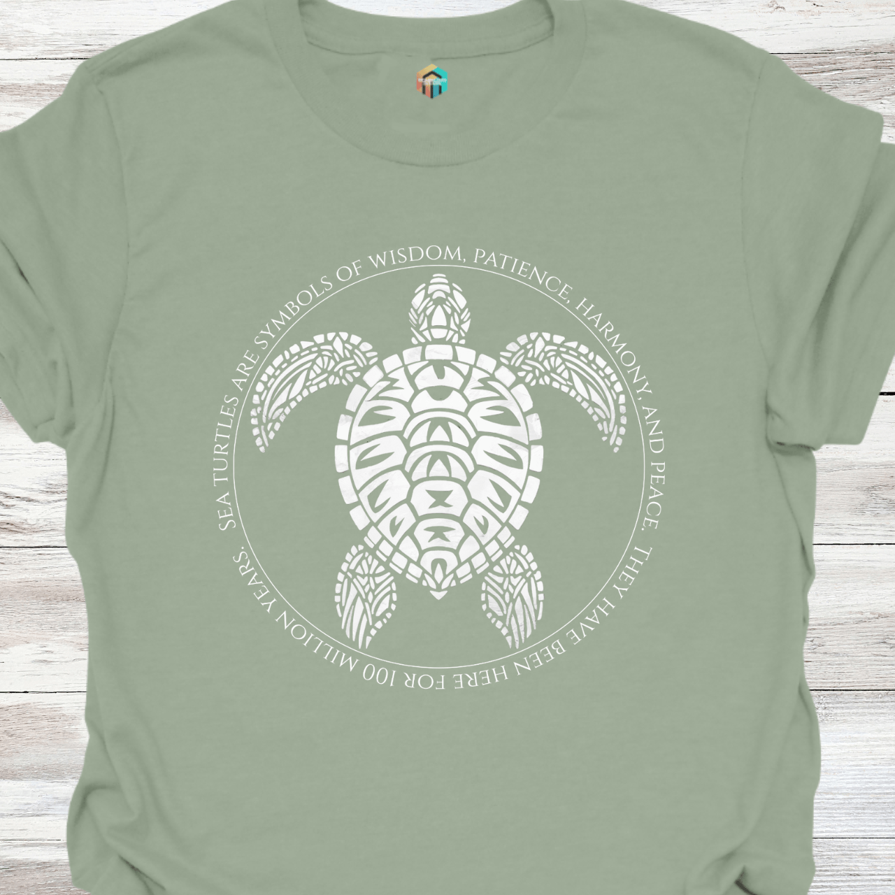 Sea Turtle Symbols T-Shirt
