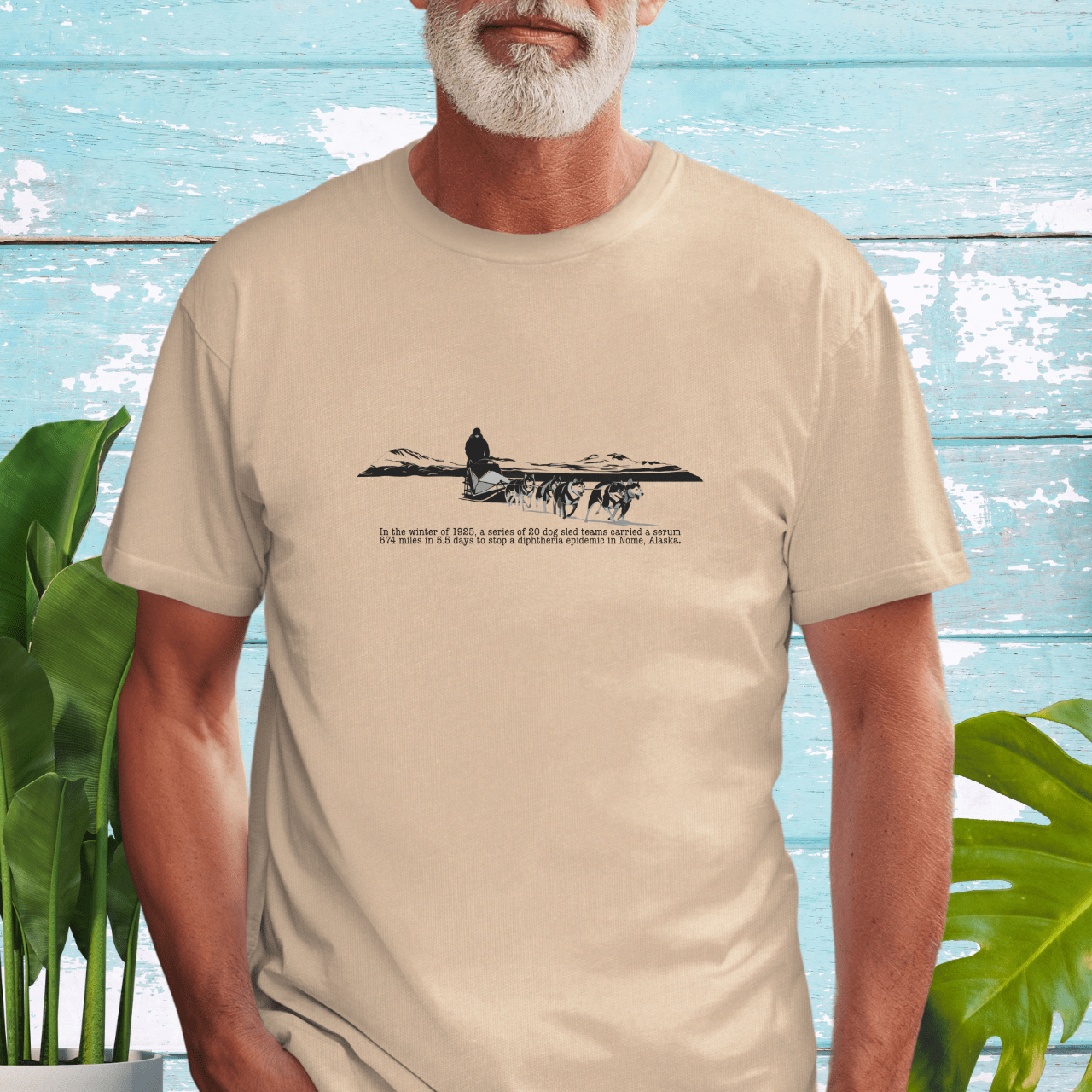 Serum Run to Nome, Alaska in 1925 T-Shirt