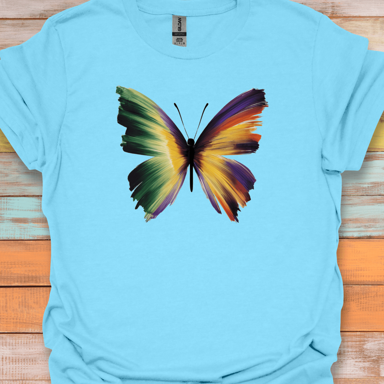 Butterfly Brushstrokes T-Shirt