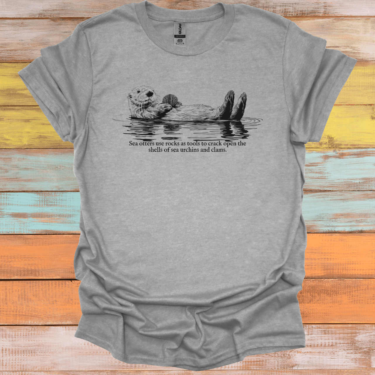 Sea Otters Use Rocks as Tools T-Shirt