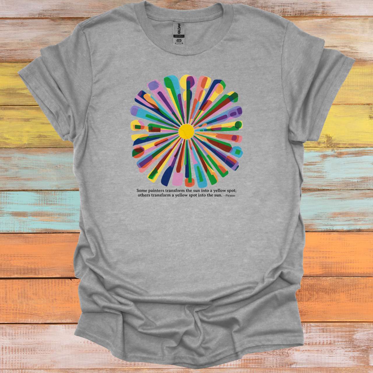 Turn a Yellow Spot into the Sun (Picasso) T-Shirt
