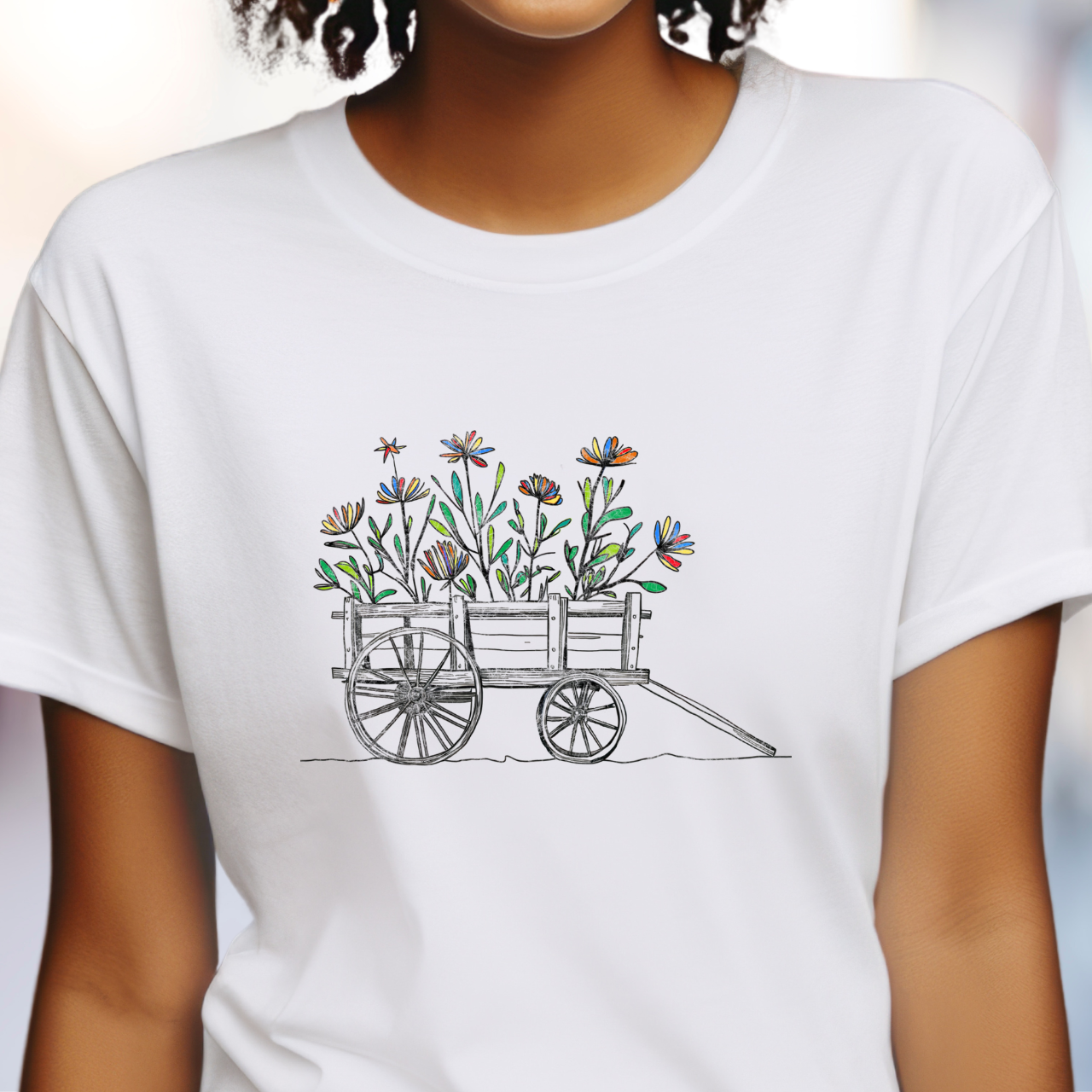 Flower Cart T-Shirt