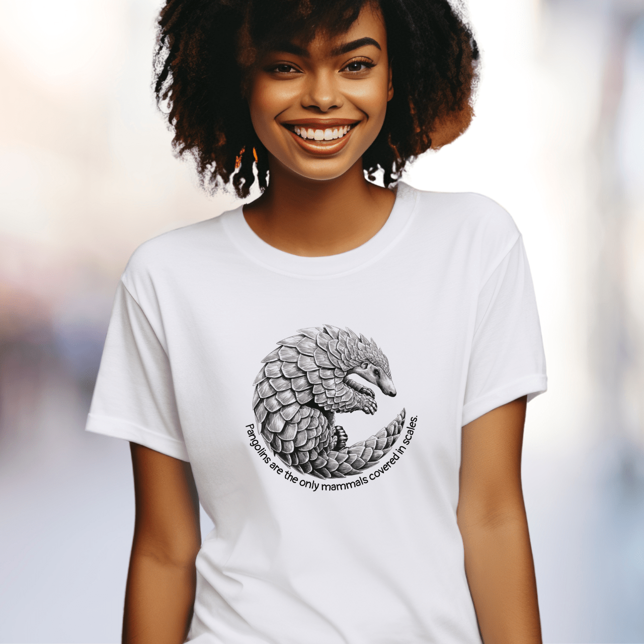 Pangolins Are Covered in Scales T-Shirt