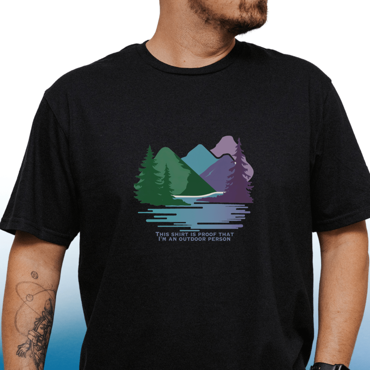 Proof I'm an Outdoor Person T-Shirt