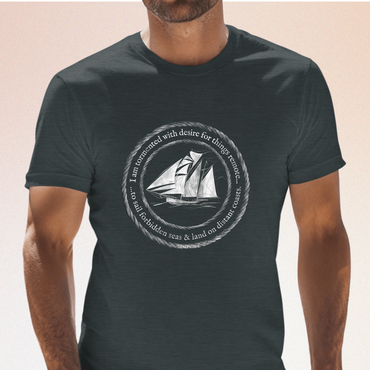To Sail Forbidden Seas - Melville T-Shirt