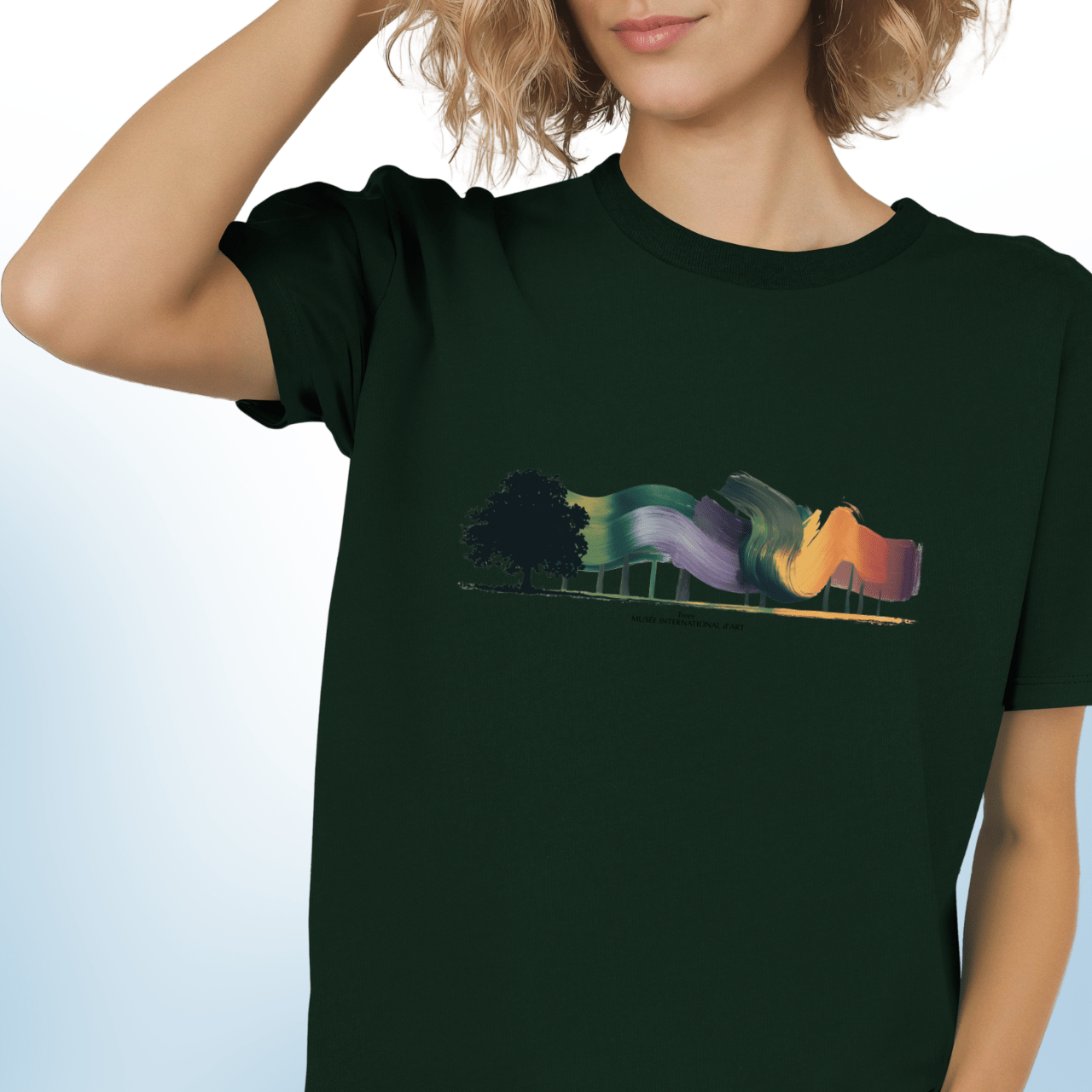 Trees in Abstract Color T-Shirt