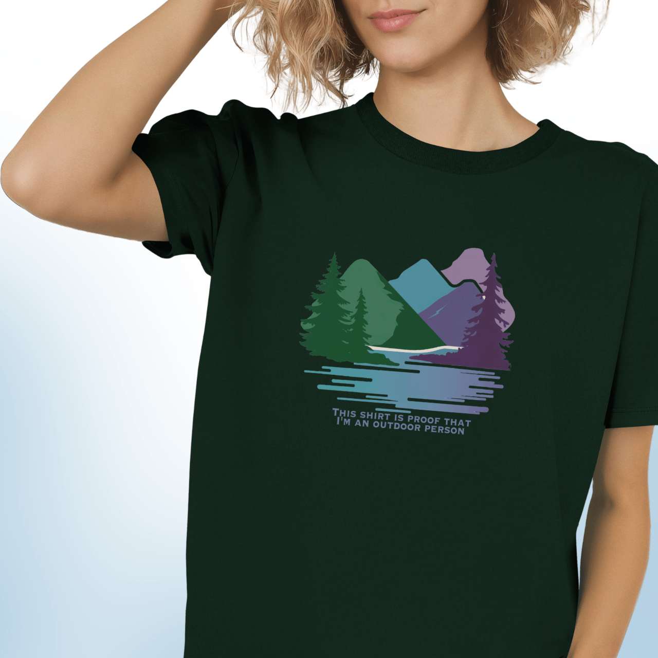 Proof I'm an Outdoor Person T-Shirt