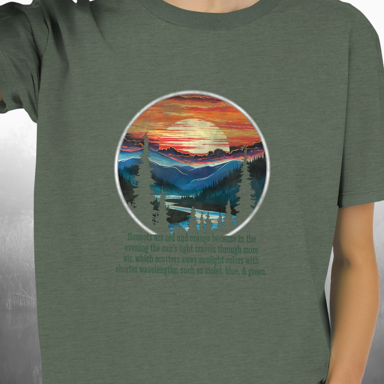 Why are Sunsets Red and Orange? T-Shirt