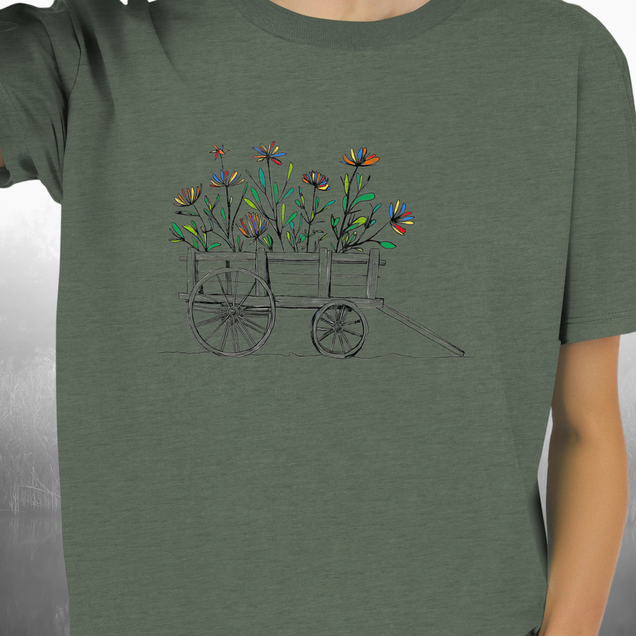 Flower Cart T-Shirt