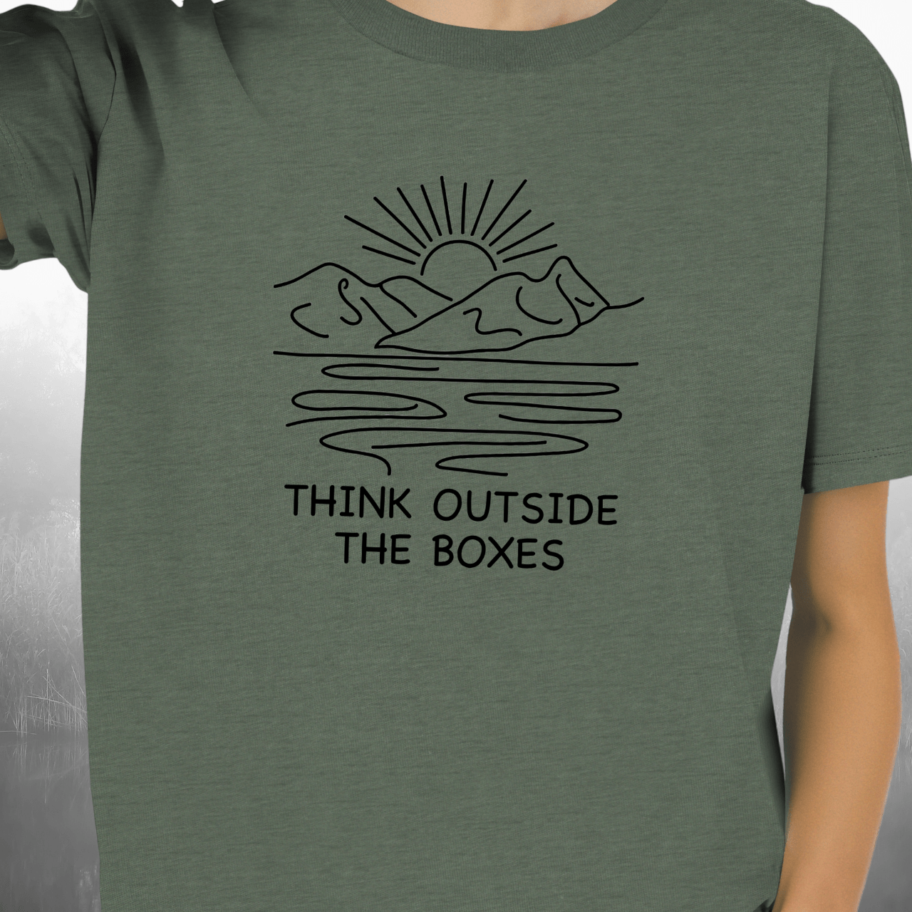 Think Outside the Boxes T-Shirt