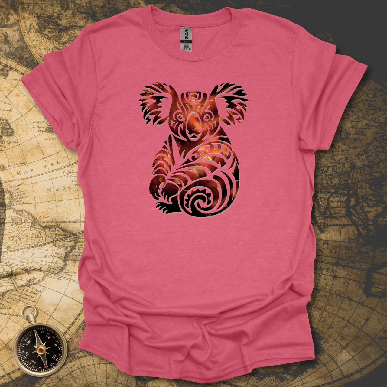 Koala in Color T-Shirt