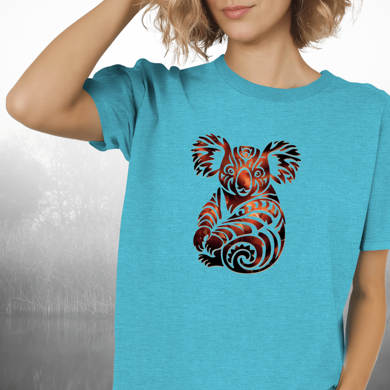 Koala in Color T-Shirt