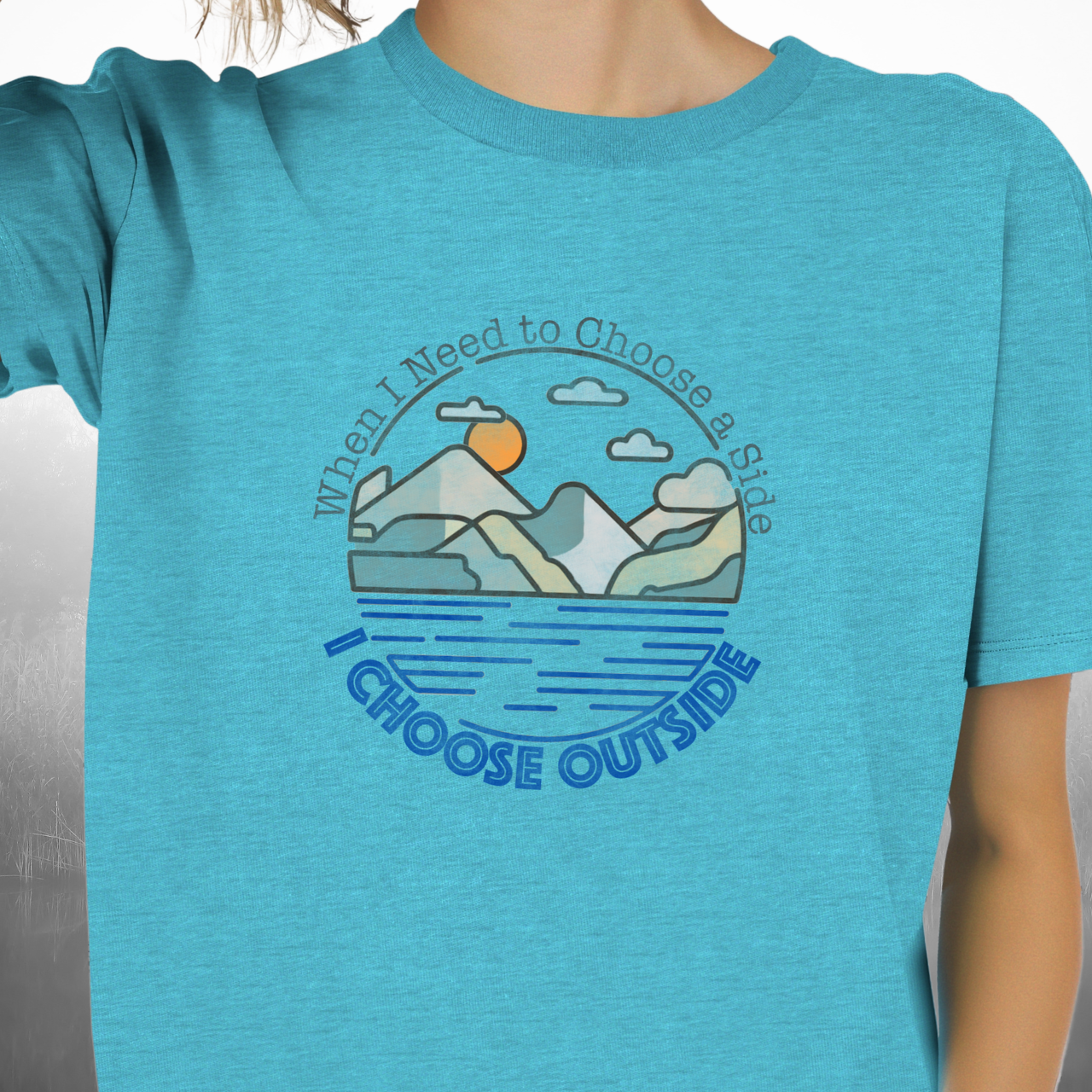 I Choose Outside T-Shirt