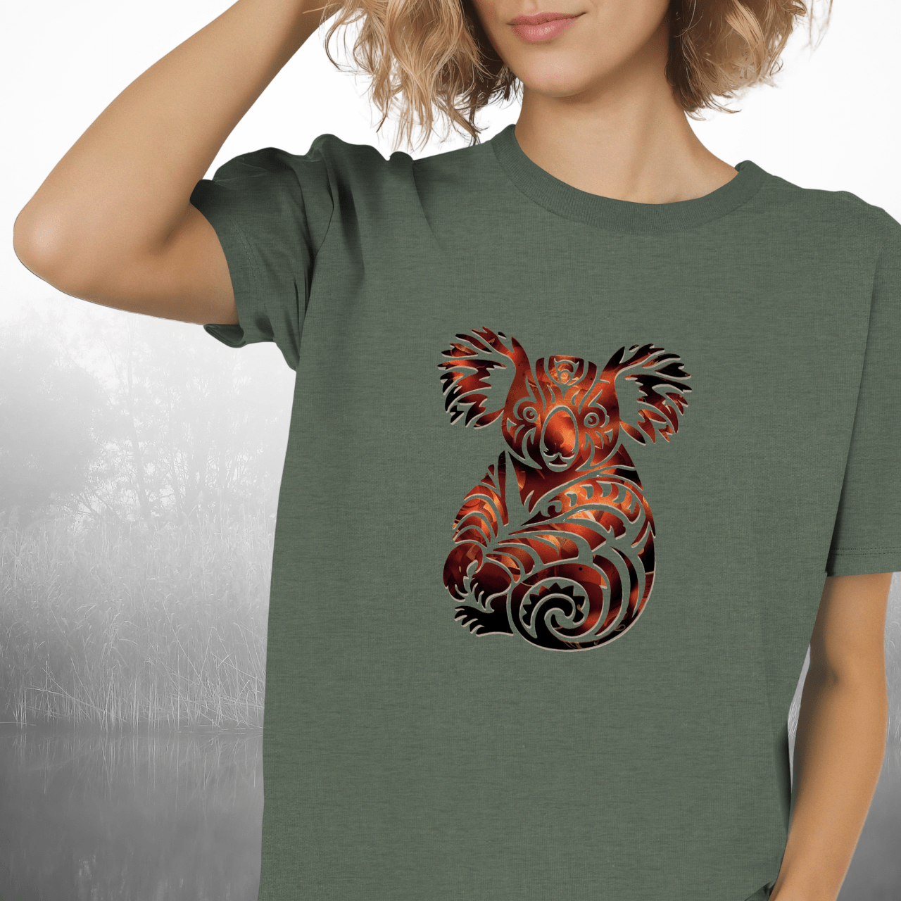 Koala in Color T-Shirt