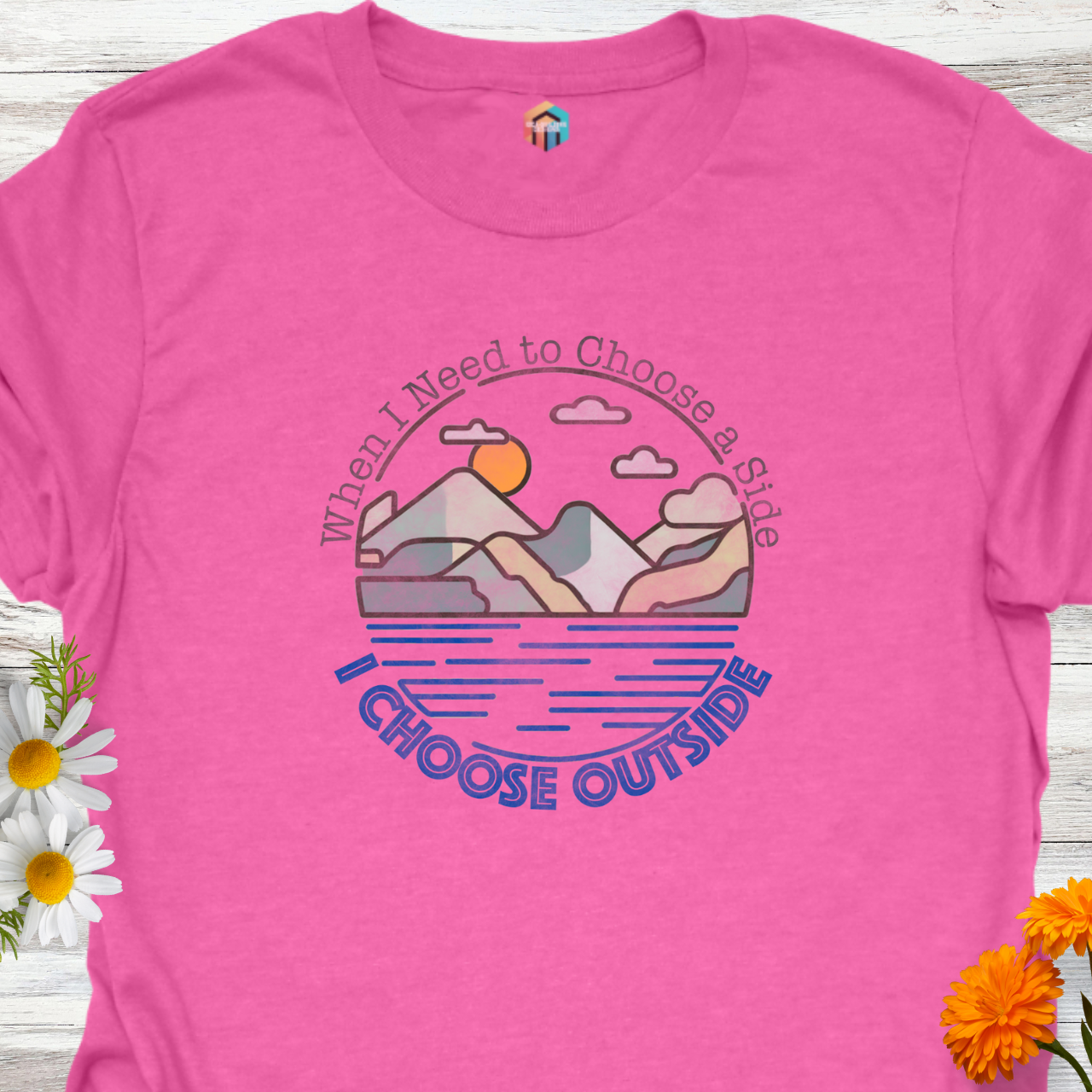 I Choose Outside T-Shirt