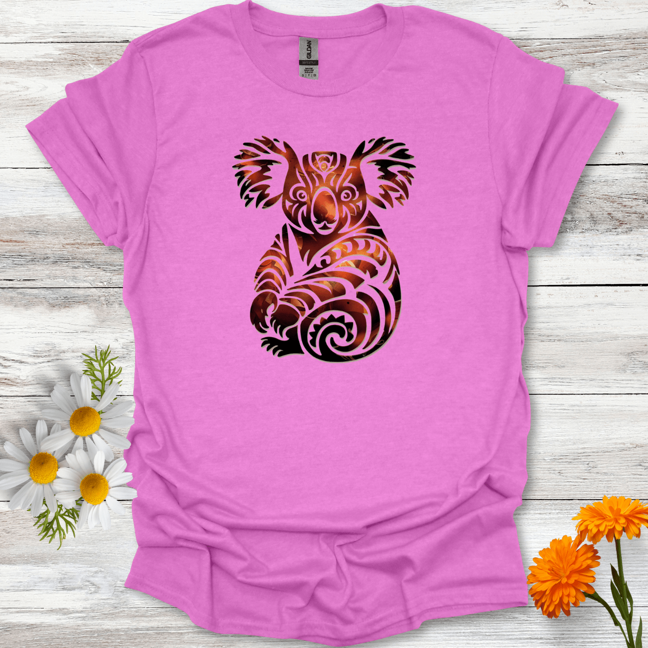 Koala in Color T-Shirt