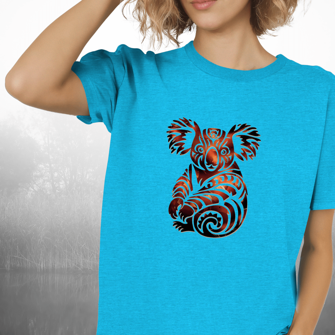 Koala in Color T-Shirt