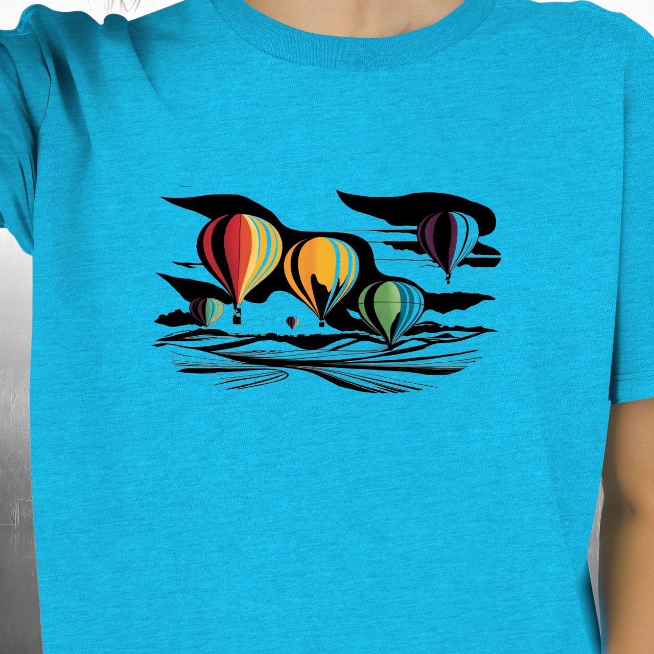 Hot Air Balloon Race T-Shirt