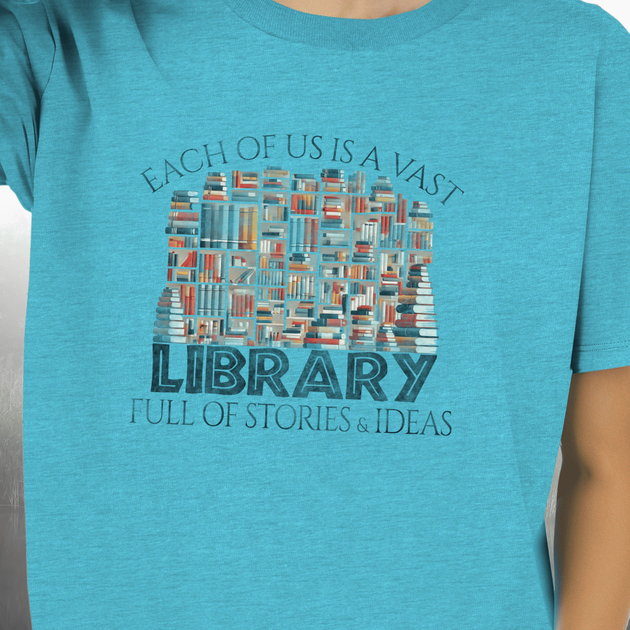 Each of Us is a Vast Library T-Shirt