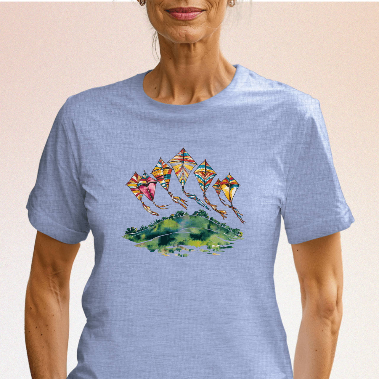 Kites Over a Hill T-Shirt