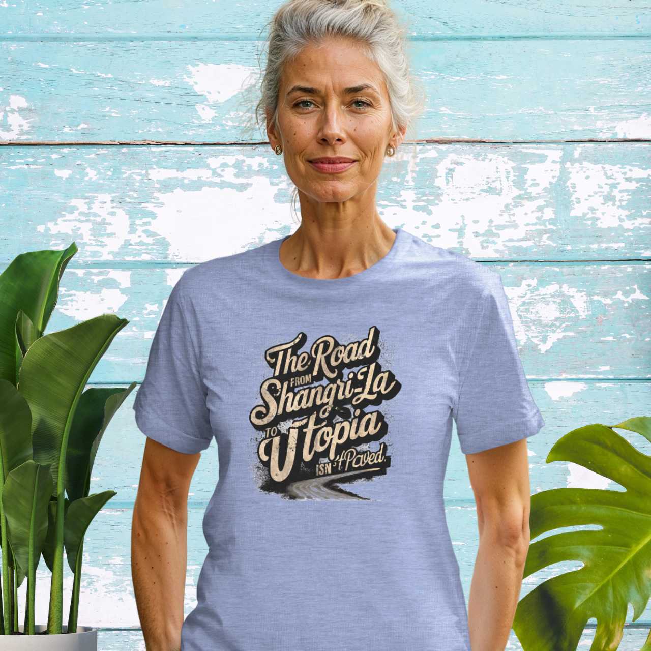 Road from Shangri-La to Utopia T-Shirt