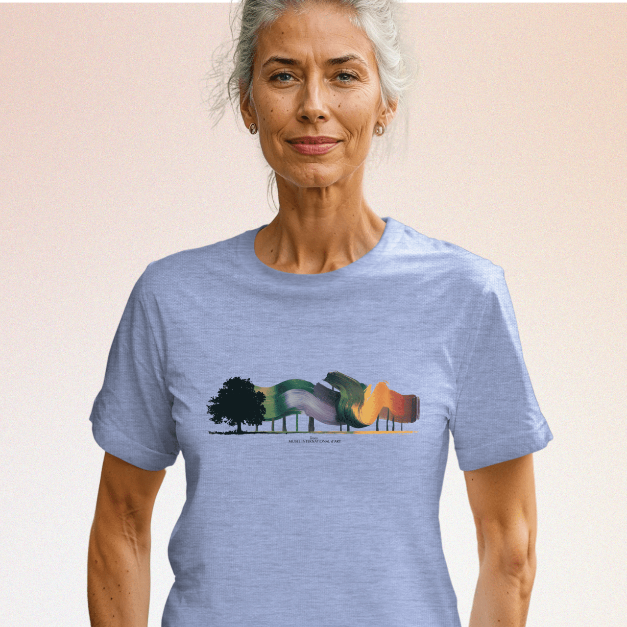 Trees in Abstract Color T-Shirt