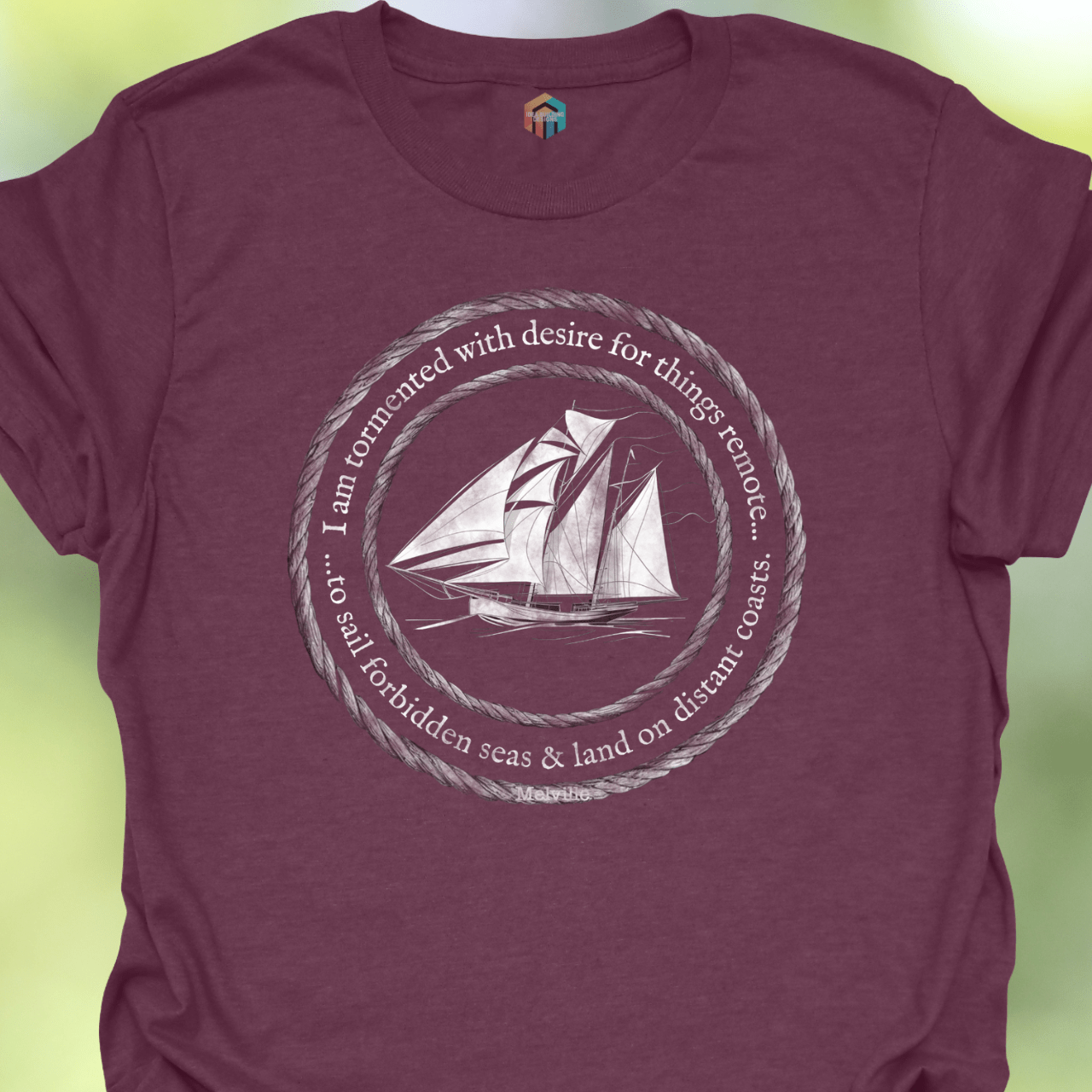 To Sail Forbidden Seas - Melville T-Shirt