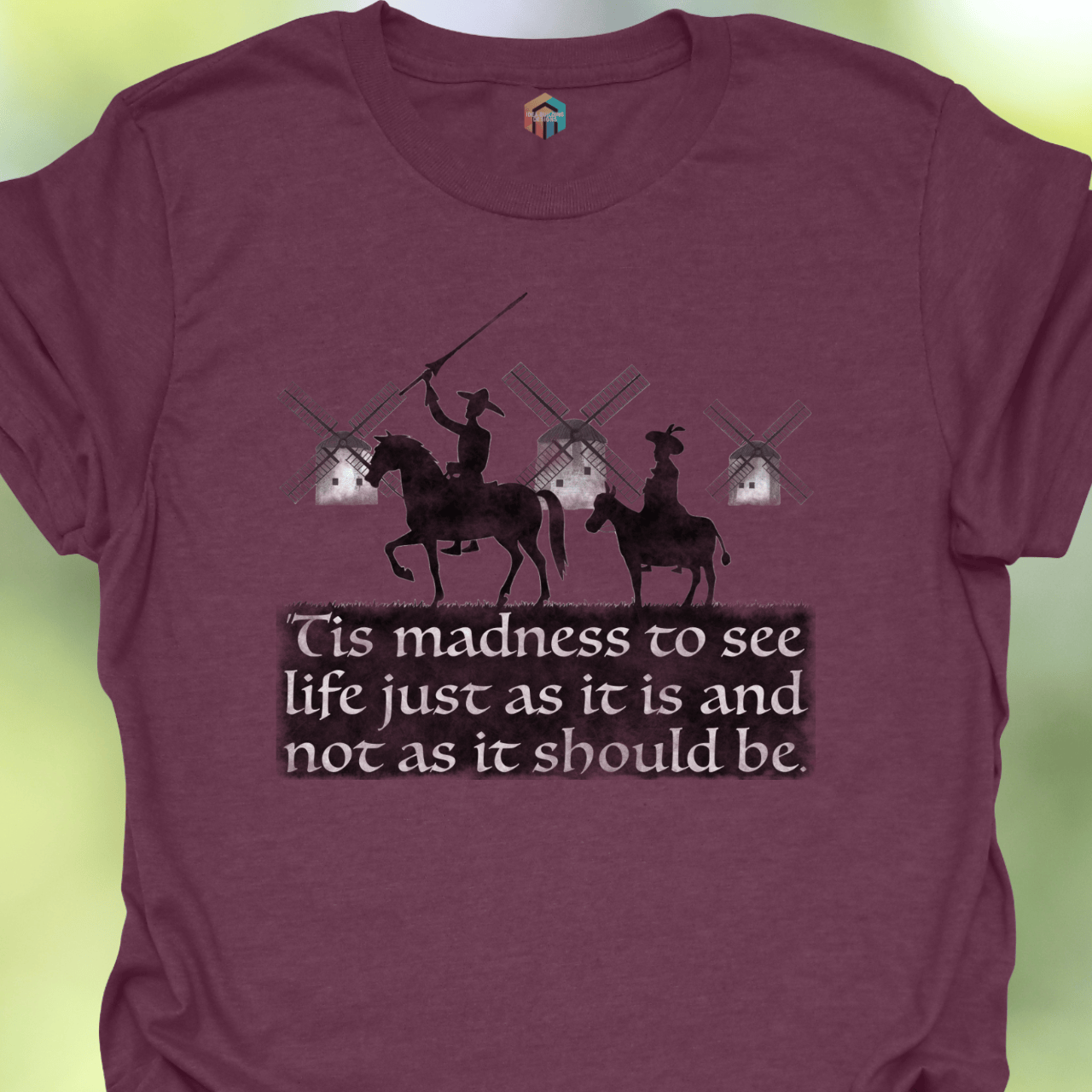 Don Quixote with Windmills T-Shirt