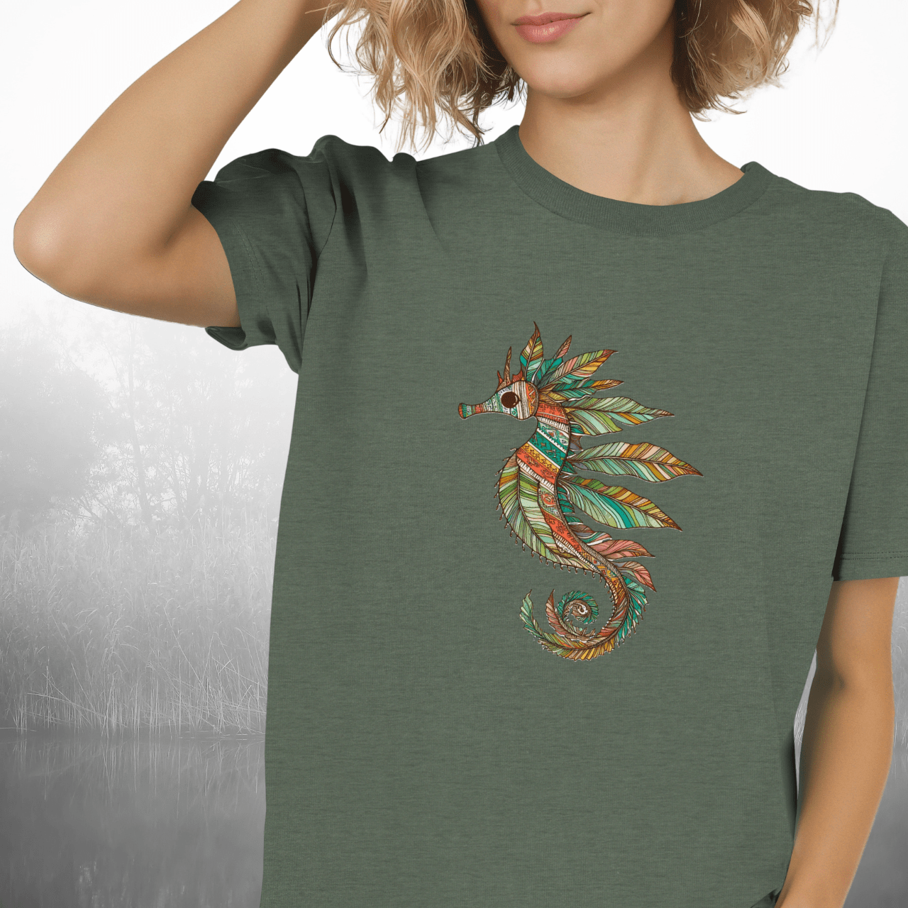 Leafy Seahorse T-Shirt