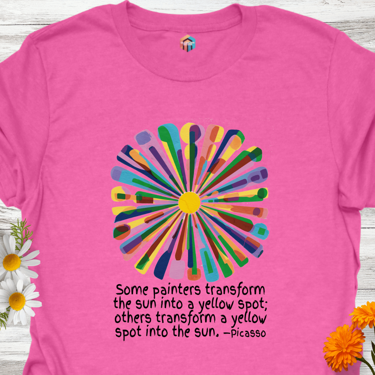 Turn a Yellow Spot into the Sun (Picasso) T-Shirt