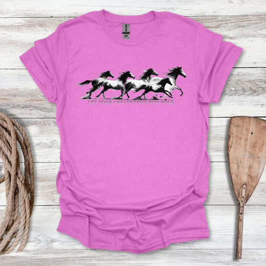 Let Your Creativities Run Wild T-Shirt