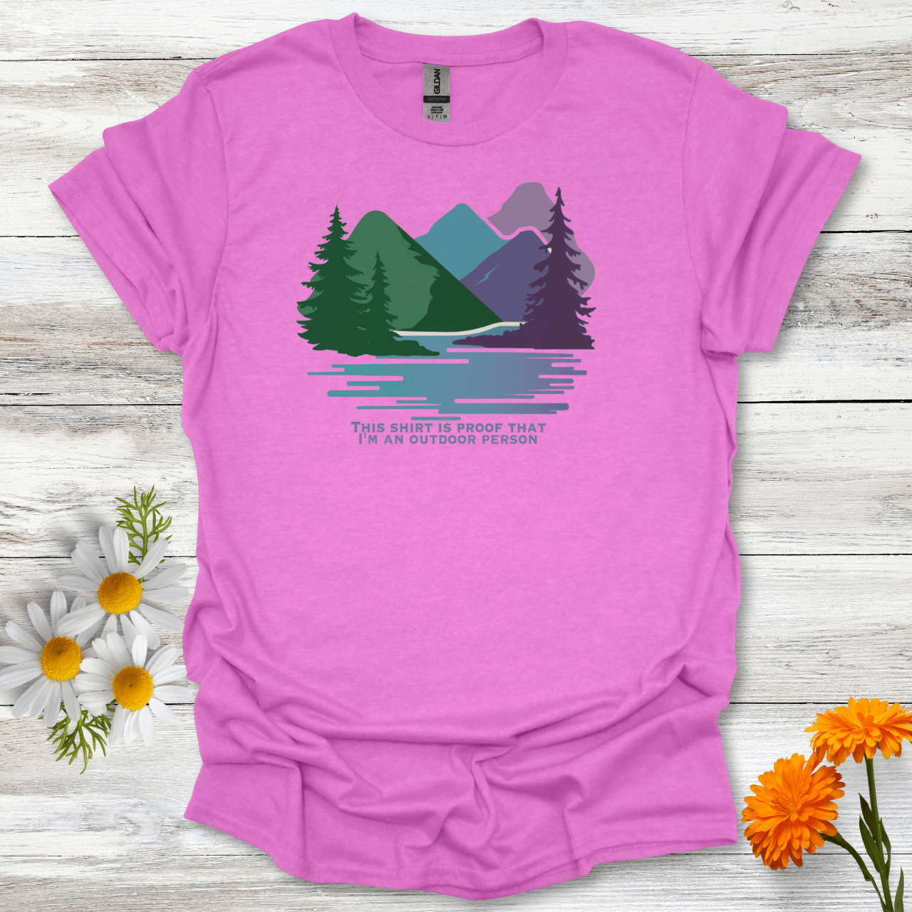 Proof I'm an Outdoor Person T-Shirt
