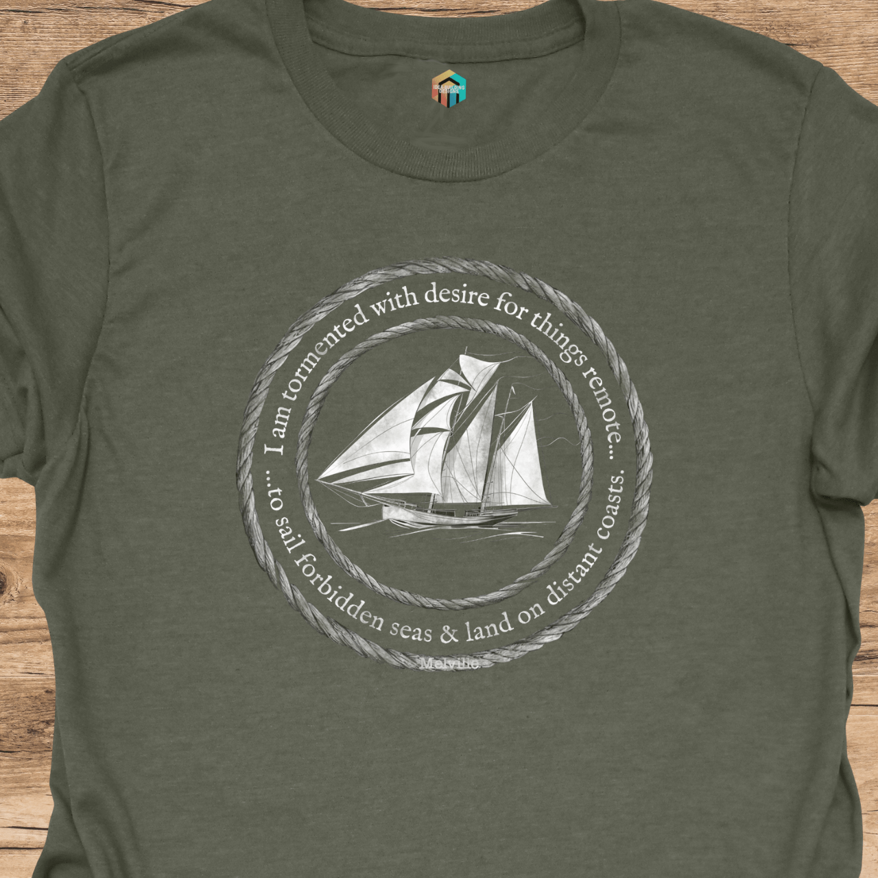 To Sail Forbidden Seas - Melville T-Shirt