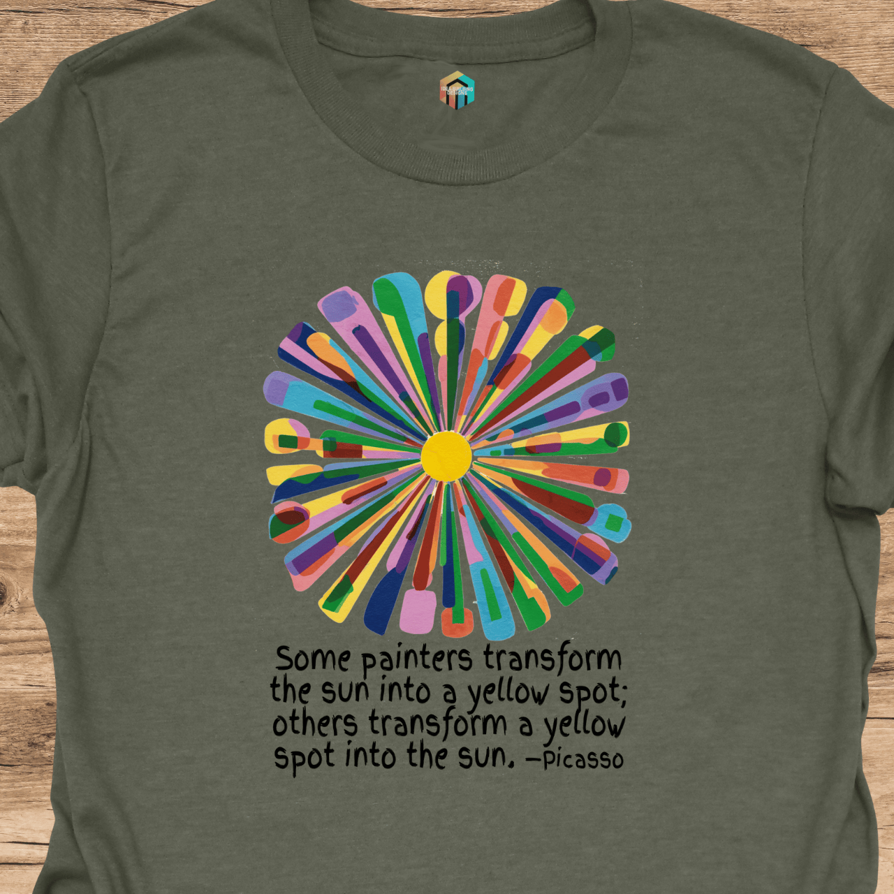 Turn a Yellow Spot into the Sun (Picasso) T-Shirt