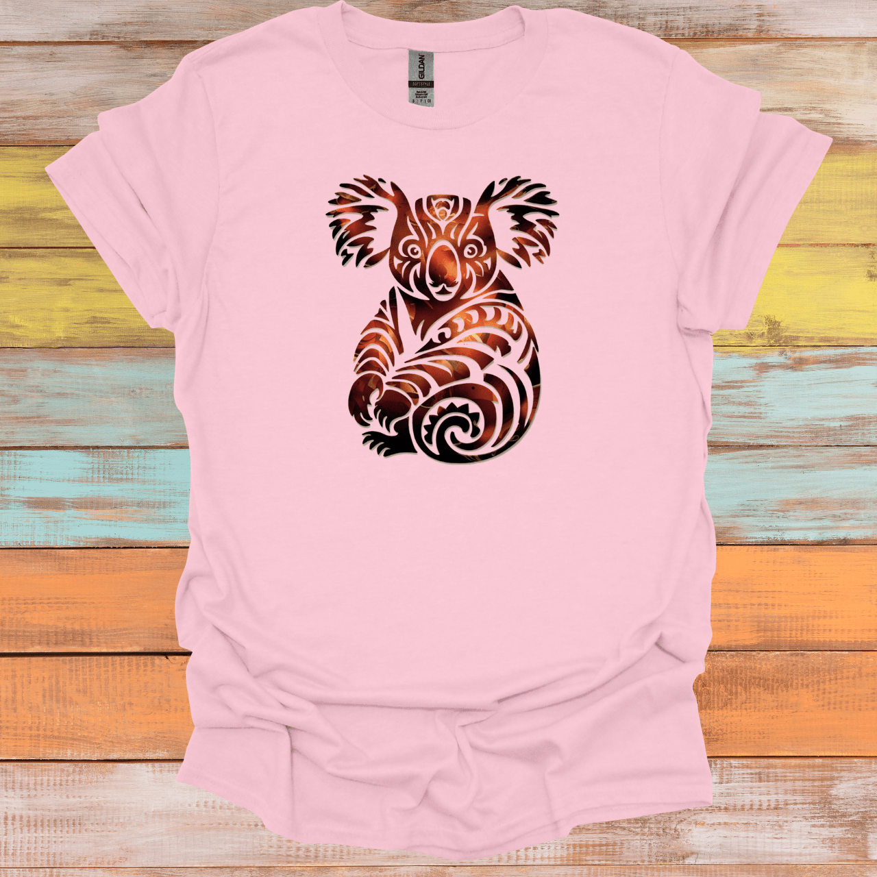 Koala in Color T-Shirt