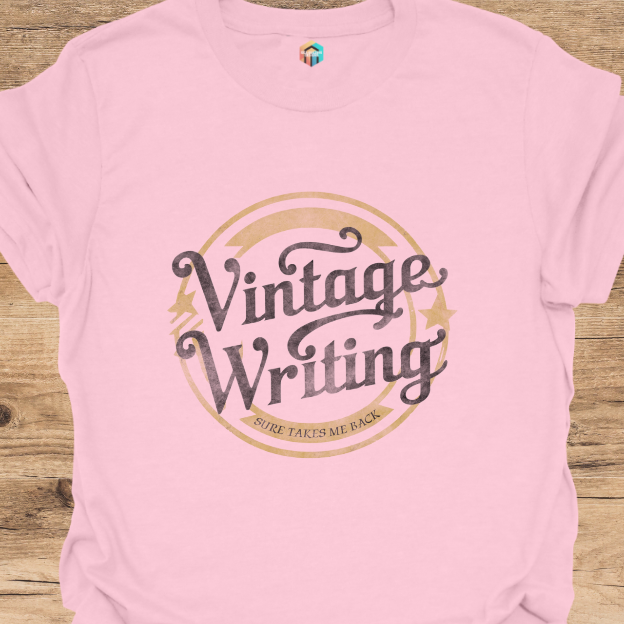 Vintage Writing T-Shirt