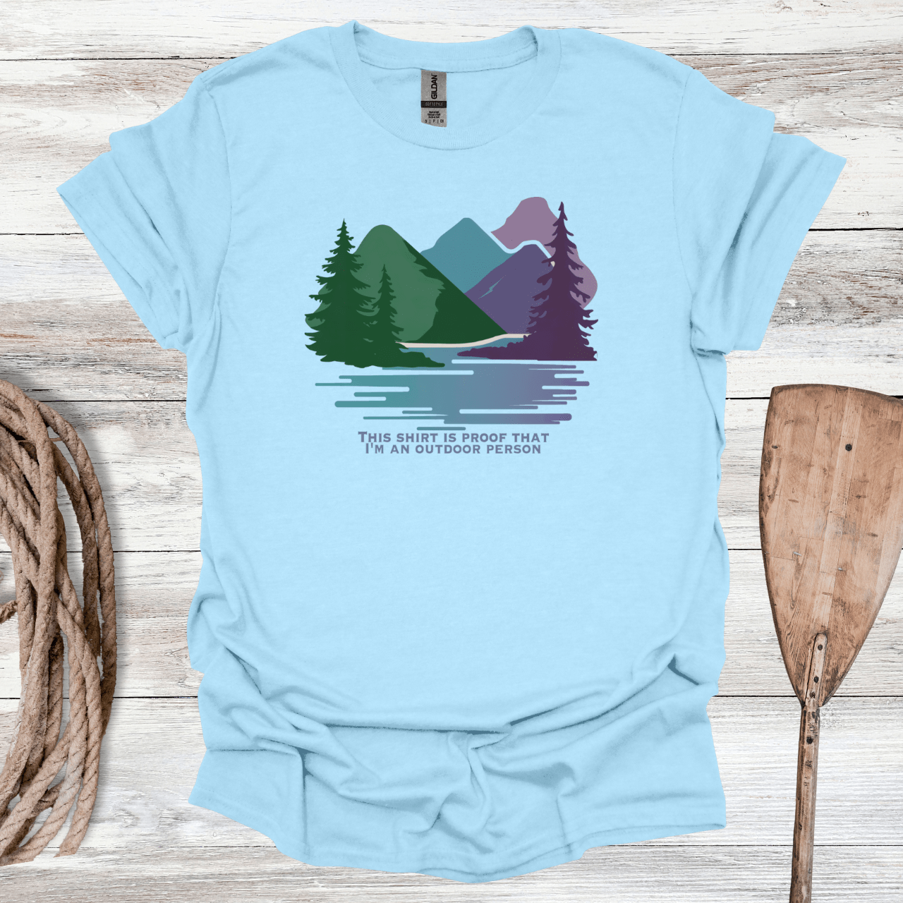 Proof I'm an Outdoor Person T-Shirt