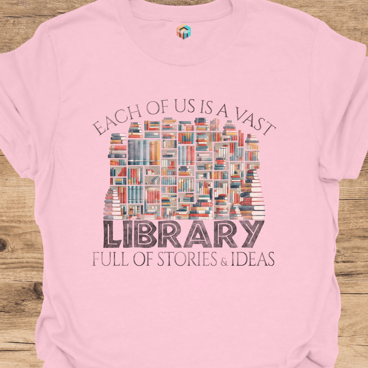 Each of Us is a Vast Library T-Shirt