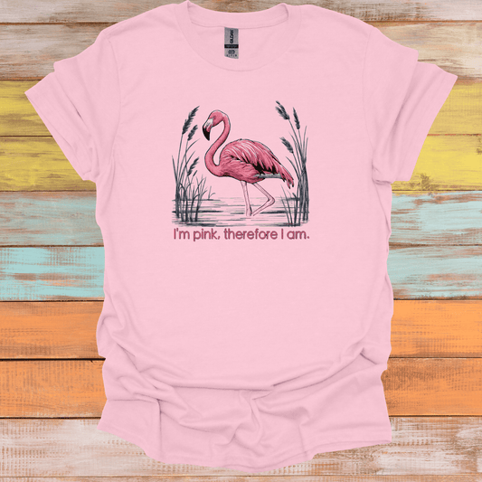 I'm Pink Therefore I Am T-Shirt