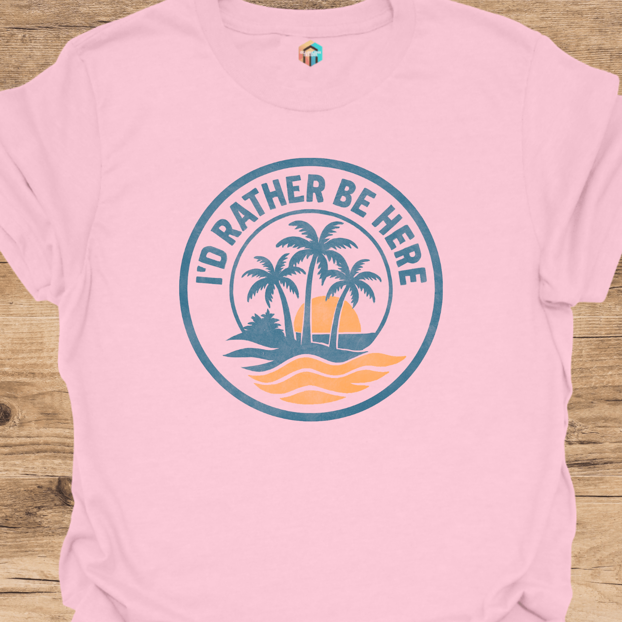 I'd Rather Be Here T-Shirt