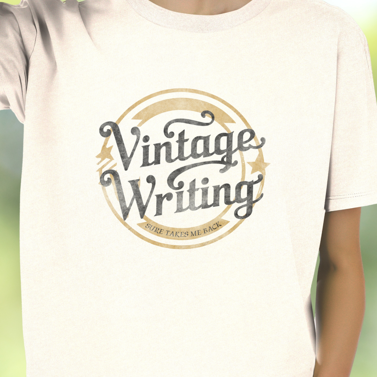 Vintage Writing T-Shirt
