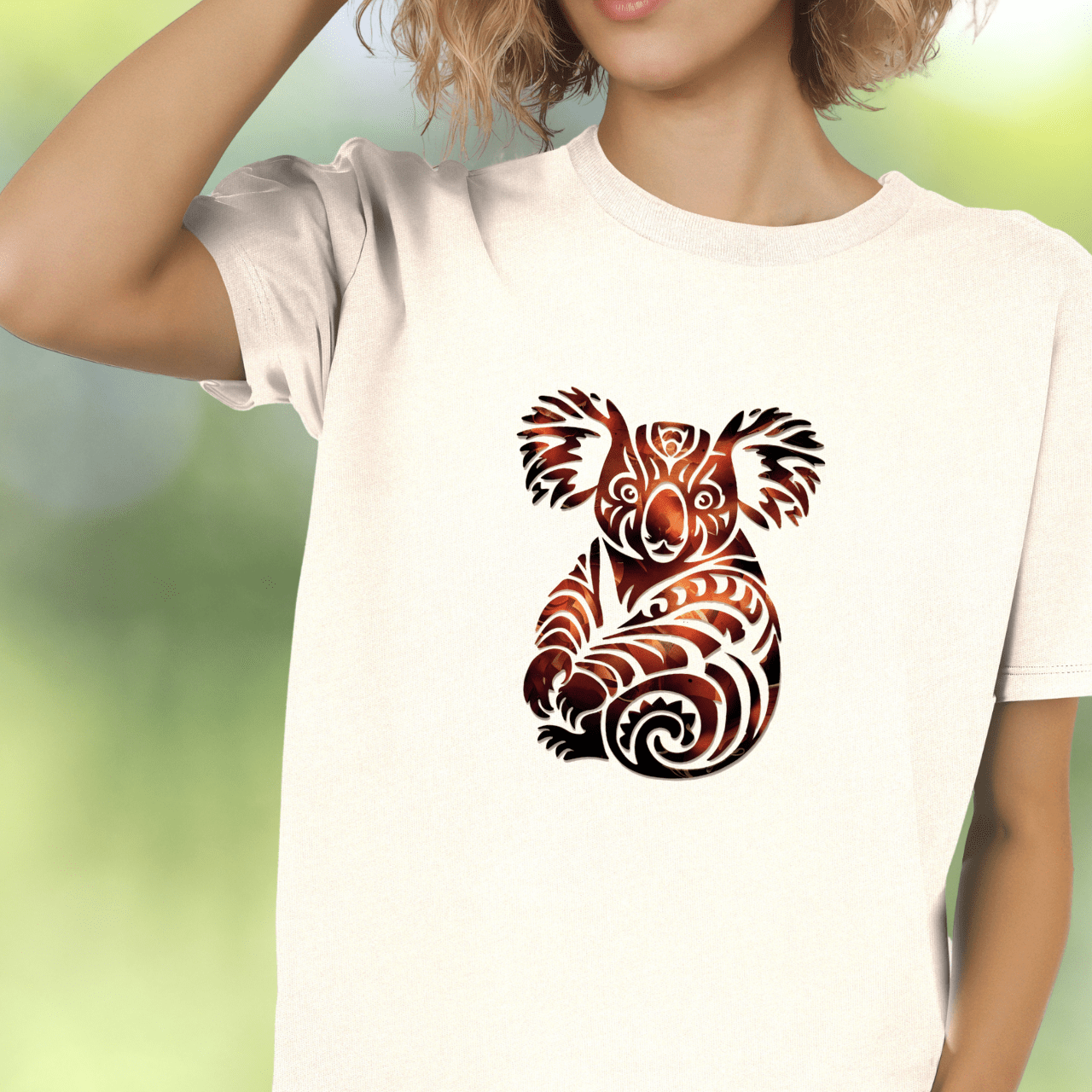 Koala in Color T-Shirt