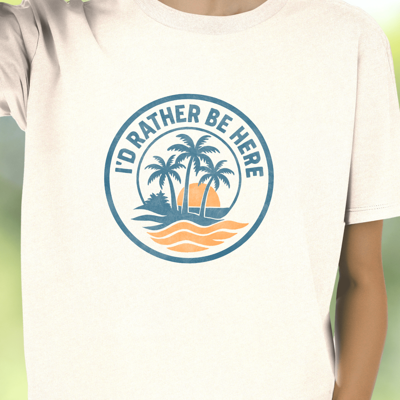 I'd Rather Be Here T-Shirt
