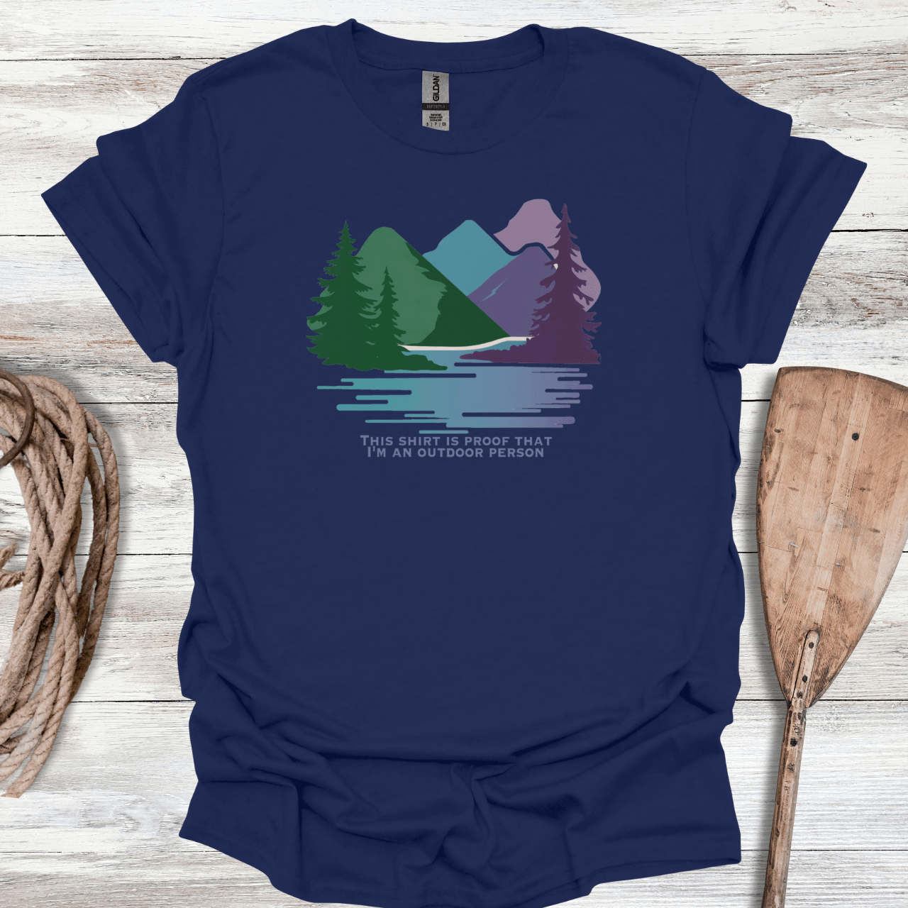 Proof I'm an Outdoor Person T-Shirt