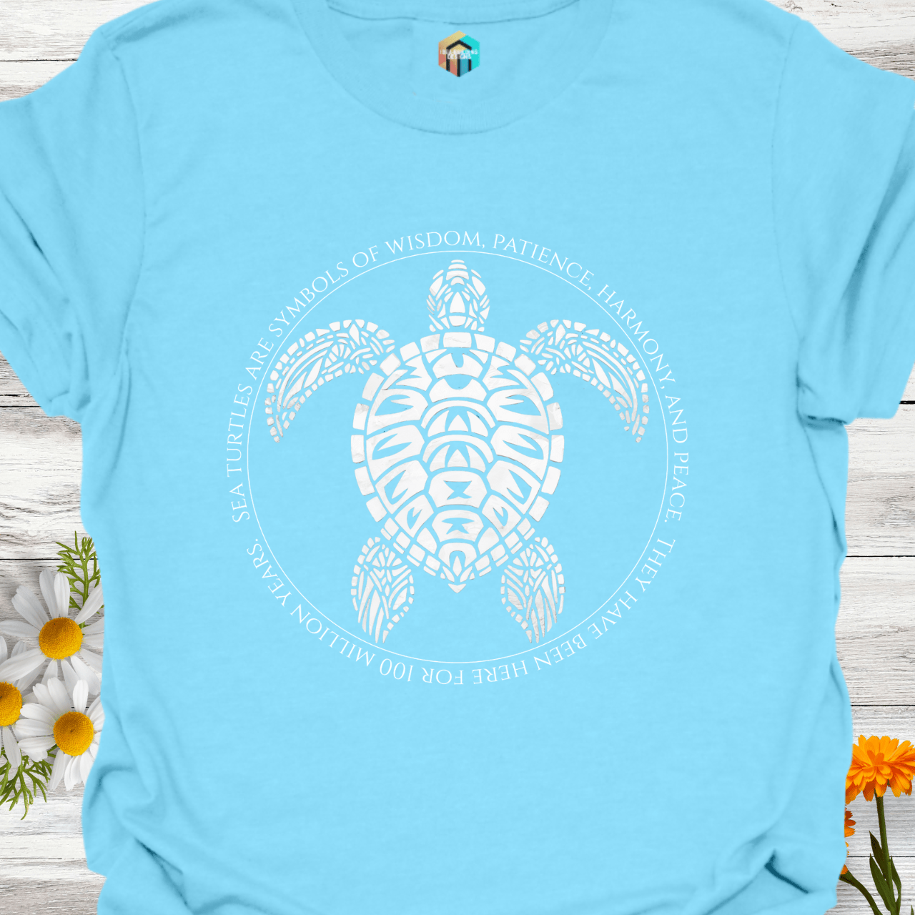 Sea Turtle Symbols T-Shirt