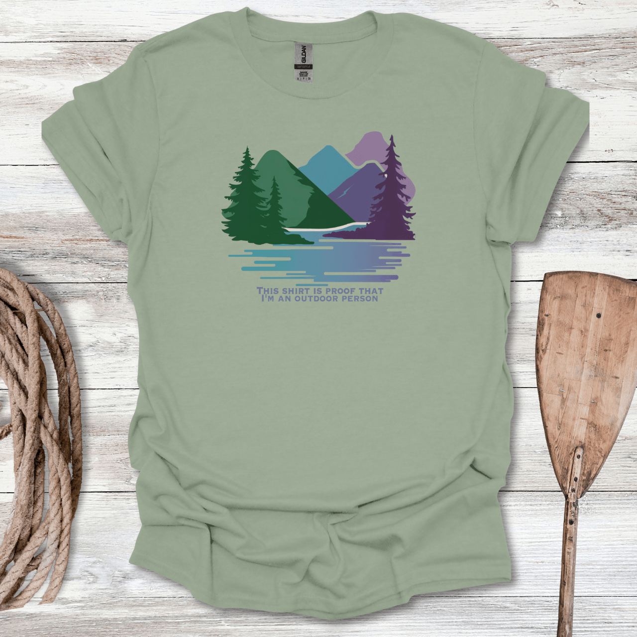 Proof I'm an Outdoor Person T-Shirt